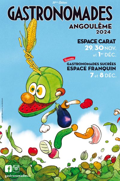 Affiche Gastronomades 2024