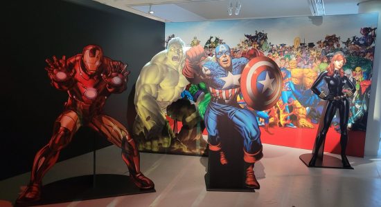 Exposition Marvel, super-héros et Cie