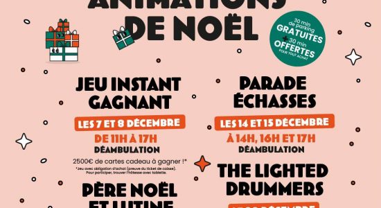 Animations de Noël du Champ de Mars